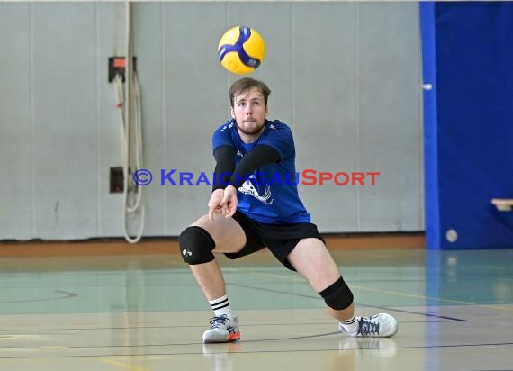 2022/23 Volleyball Herren Oberliga SG Helmstadt/Sinsheim vs TV Bühl 2 (© Siegfried Lörz)